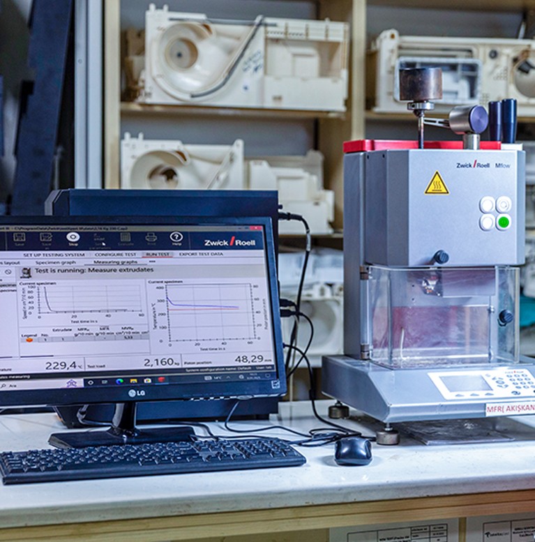 Melding Fluidity Test Device